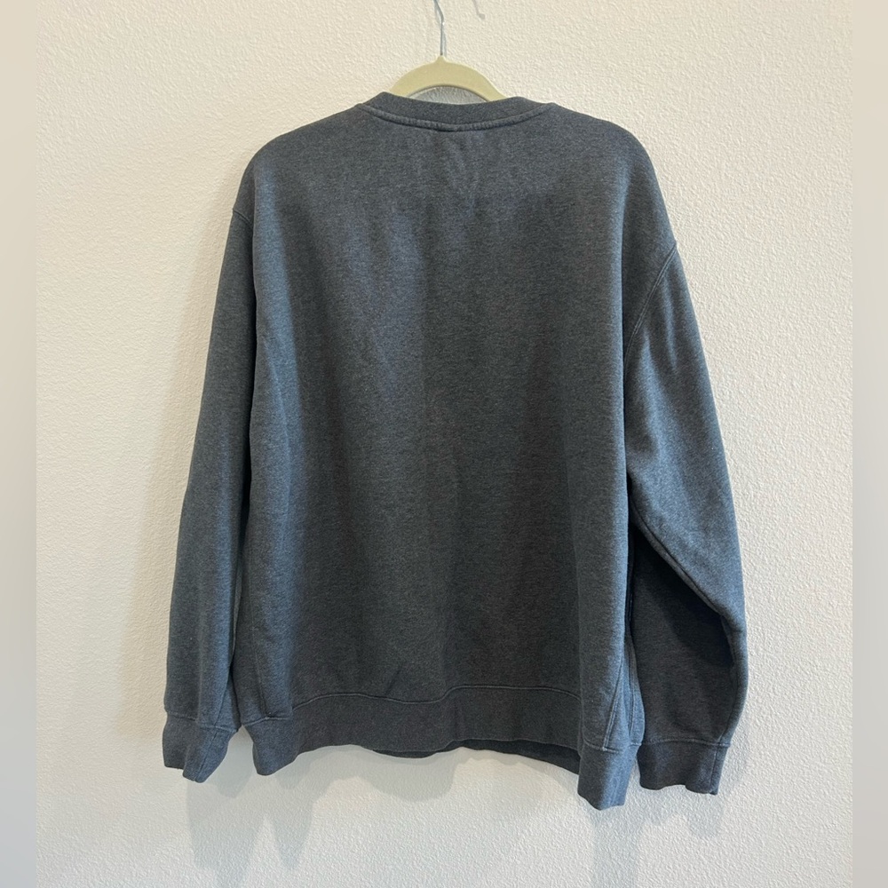 Nike Men's Dark Gray Crewneck Sweatshirt - Picture 2 of 7